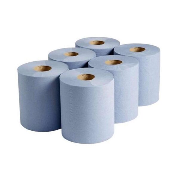 Centrefeed Wiping Rolls 2ply (x6 rolls) - Image 8