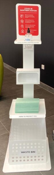 hand cleaning station from Hygenie