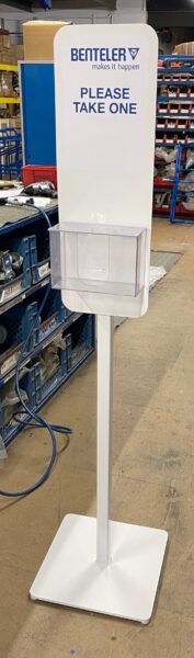 Free Standing Face Mask Stand