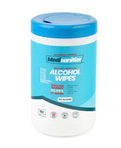 medisanitize wipes in tub