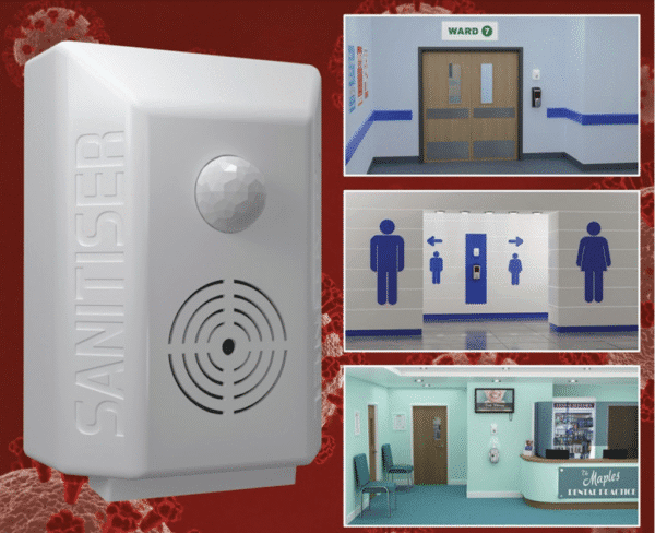 Sanitiser Sentinel The worlds first automated spoken hand sanitiser Enforcer - Image 2
