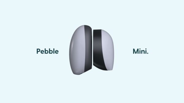 Pebble Mini Plug & Play Hand Dryer with ION PURE