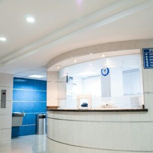 Medical reception area