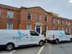 Hygenie Washrooms install at Tettenhall College