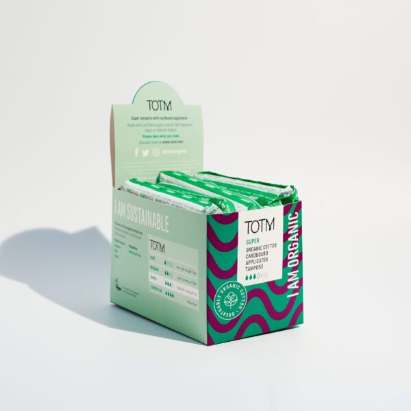 TOTM Super Applicator Tampons (Pack of 30)