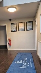 Hygenie office reception entrance